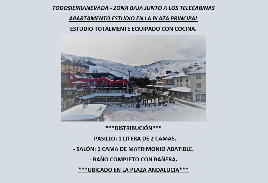 Ski Plaza Sierra Nevada & Zona Baja Szoba fotó