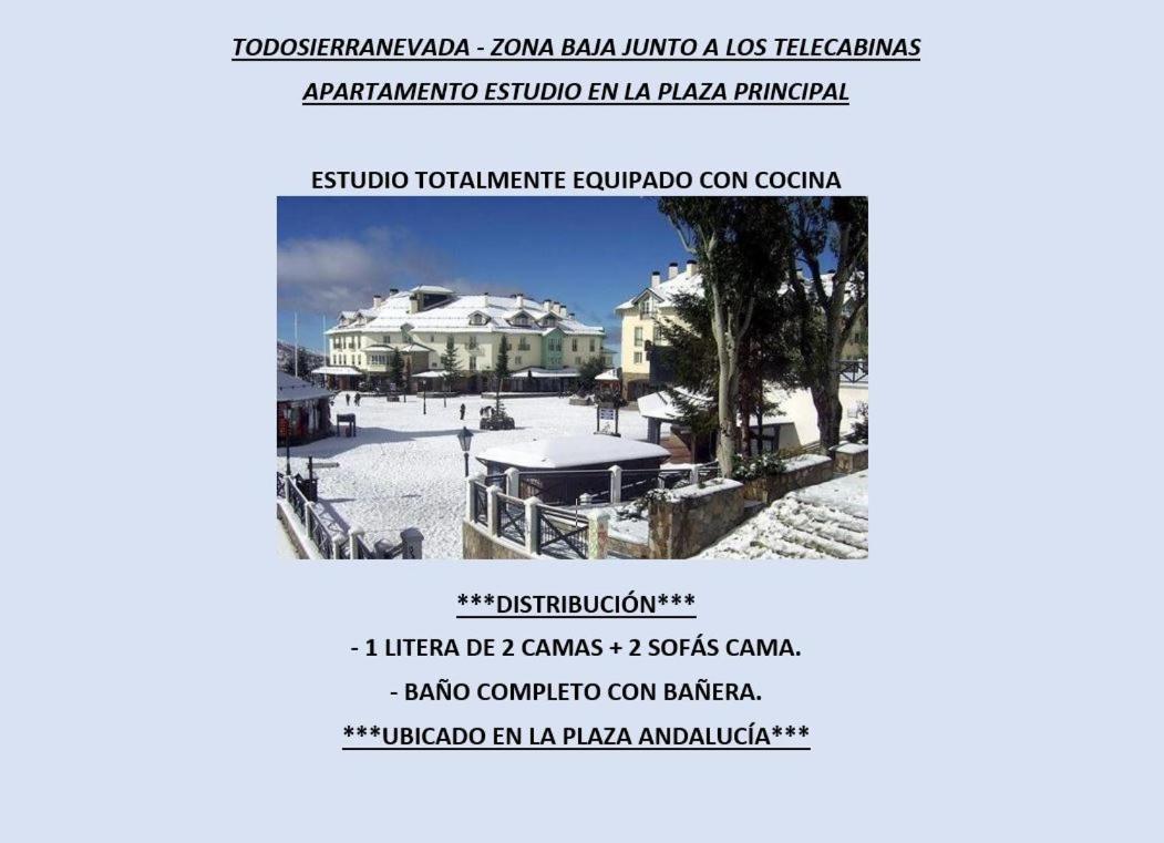 Ski Plaza Sierra Nevada & Zona Baja Szoba fotó