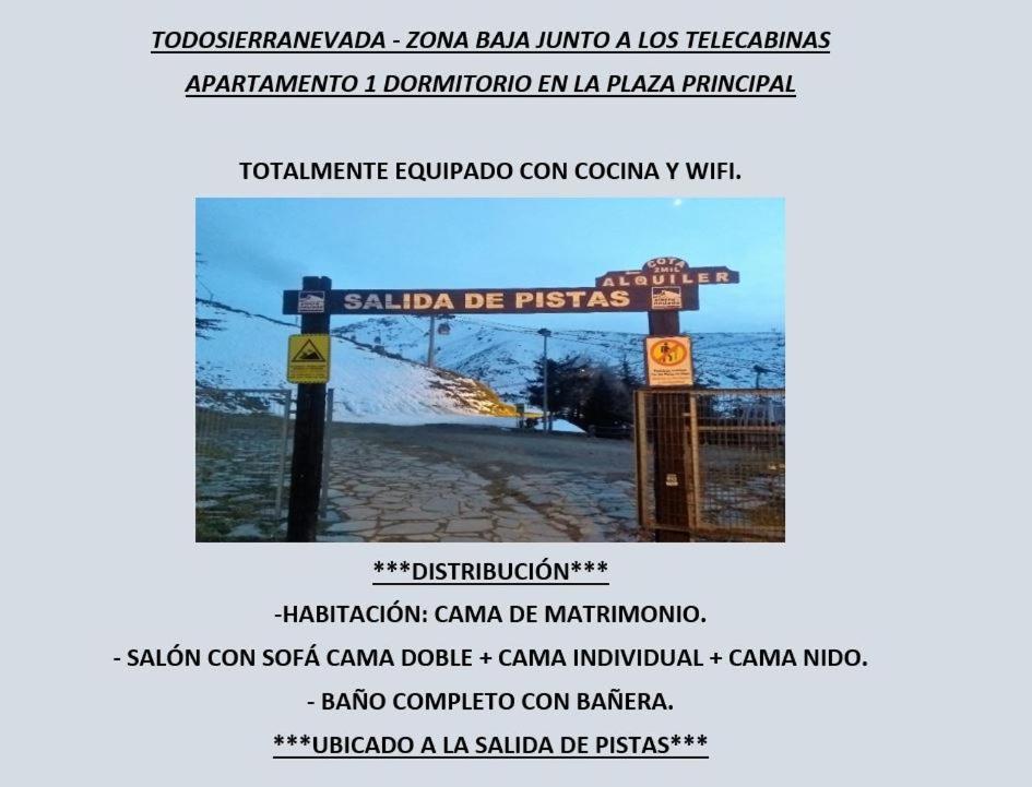 Ski Plaza Sierra Nevada & Zona Baja Szoba fotó