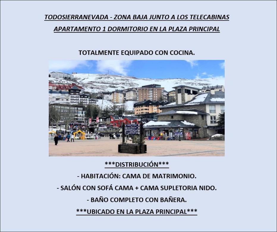 Ski Plaza Sierra Nevada & Zona Baja Kültér fotó