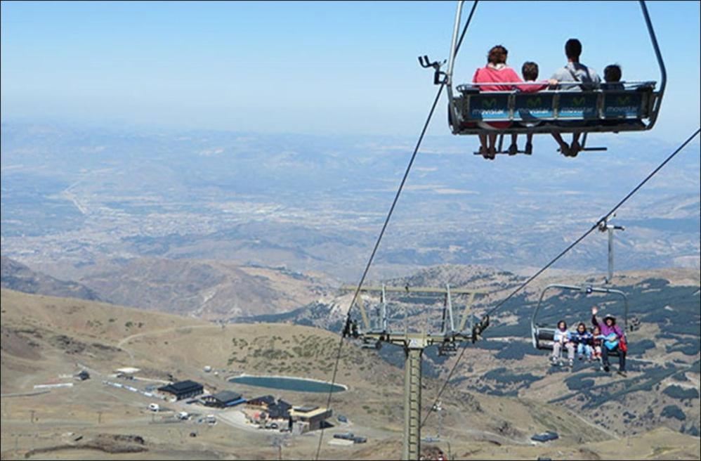 Ski Plaza Sierra Nevada & Zona Baja Kültér fotó