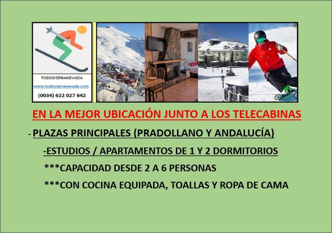 Ski Plaza Sierra Nevada & Zona Baja Kültér fotó